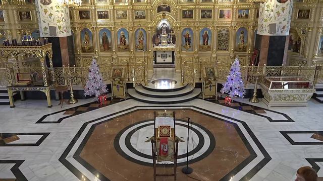 6.01.2021 УТРЕНЯ. БОЖЕСТВЕННАЯ ЛИТУРГИЯ смотреть онлайн