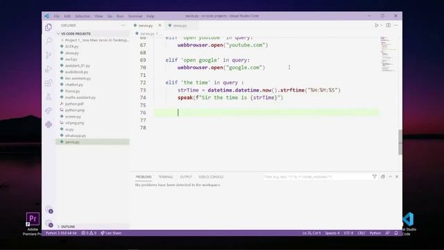 Part 2 : Iron man Jarvis AI Desktop Voice Assistant ll learn python ll Python project ll смотреть онлайн