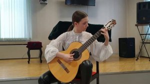 Краснобородкина Полина 7кл. С.Вайс Чакона a-moll