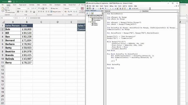 Excel FOR EACH NEXT VBA Looping and the IF THEN ELSE Structure смотреть онлайн