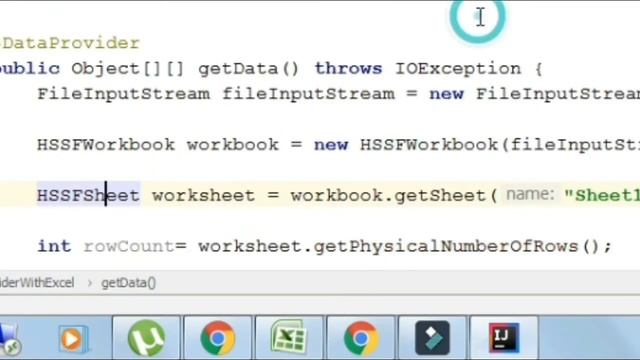 Data Providers in Selenium | 2D Array | .xls files | .xlsx file Handling смотреть онлайн