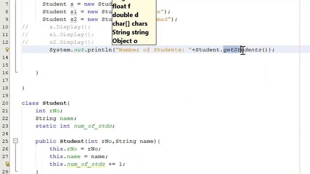 3.3. Static Methods in java (Implementation) Urdu/Hindi смотреть онлайн