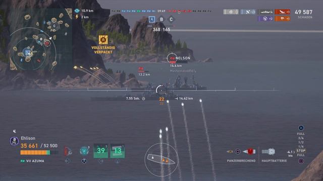 World of Warships Legends - Azuma Krake смотреть онлайн