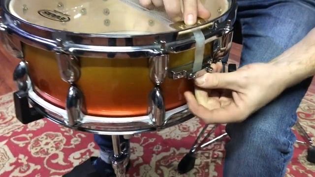 как настроить барабаны (малый, рабочий, ведущий, snare) смотреть онлайн