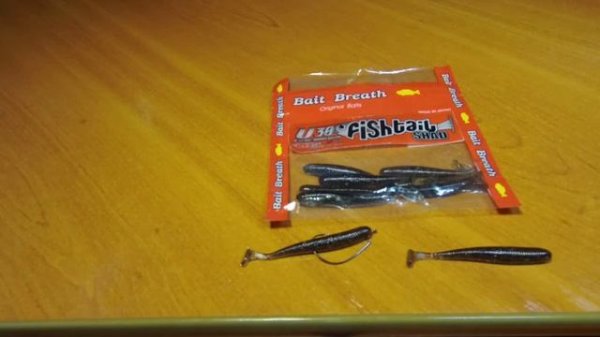 Обзор мягкой приманки Bait Breath Fish Tail Shad по заказу   Fmagazin