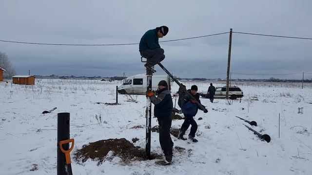 Как надежно вкрутить сваю. (ЮМОР) смотреть онлайн