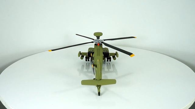 AH-64 Apache Longbow 1:72 (italeri) обзор масштабная модель № 64/67 авиация вертолёт Model aviation смотреть онлайн