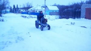 Самодельный трактор простой конструкции