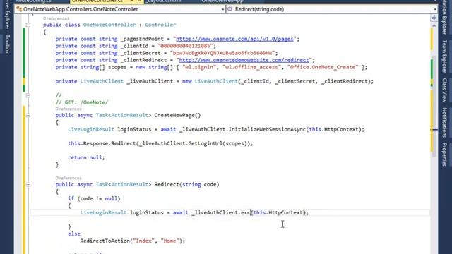 Getting Started with the OneNote API For ASP.NET смотреть онлайн