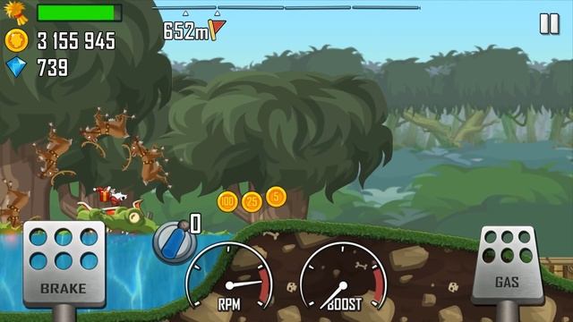 САНИ в Hill Climb Racing #1 хилл климб рейсинг - Гонка на санях и оленях с Кидом на МК смотреть онлайн