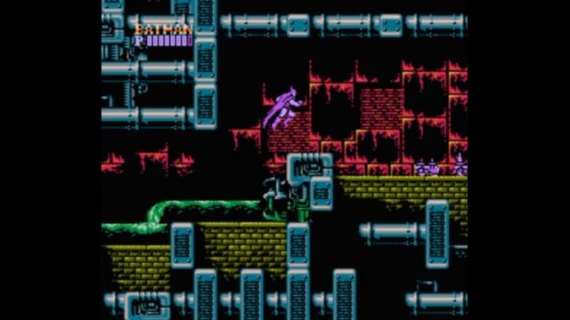 Dendy (Famicom,Nintendo,Nes) 8-bit Batman 1 part Stage 3