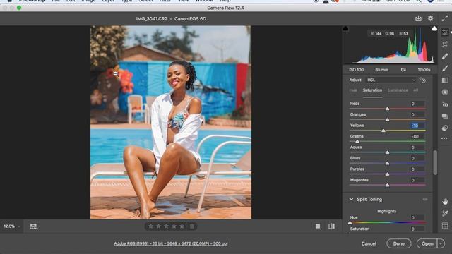 How To Create & Save Camera Raw Presets For Color Grading смотреть онлайн
