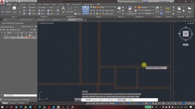 AUTOCAD 2-DARS / DEVOR CHİZİSH, MİRROR, TRİM... UZBEK TİLDA #AUTOCAD смотреть онлайн