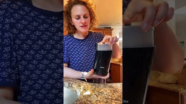 My secret is that I use this Krups coffee grinder for something else смотреть онлайн