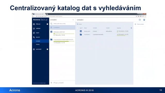 Acronis Backup 12 5 Standard vs Advanced смотреть онлайн