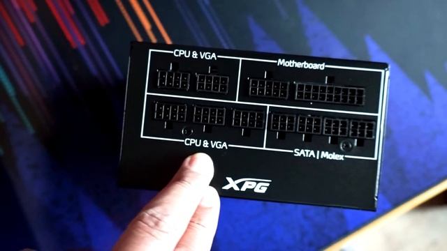 XPG Core Reactor 850Watts, Fully Modular Powers Supply Unboxing смотреть онлайн
