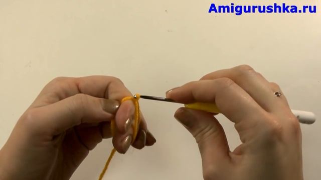 Маленький Пасхальный Цыпленок амигуруми крючком. Урок 47. Мастер класс. смотреть онлайн