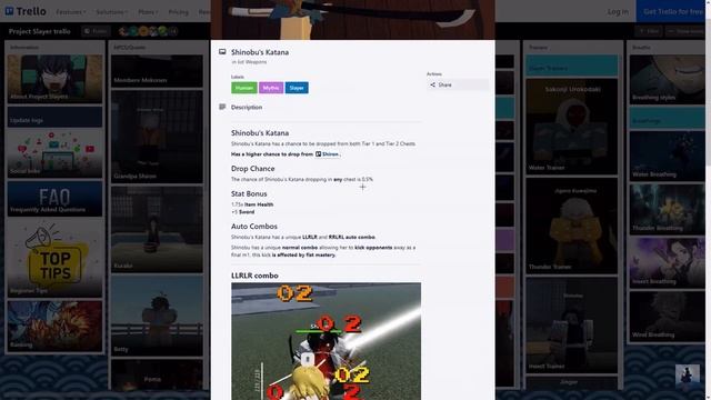 PROJECT SLAYERS TRELLO RUNDOWN смотреть онлайн