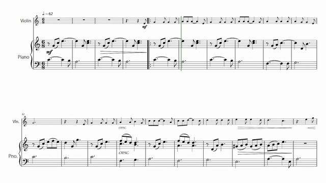 Hallelujah - EASY BEGINNER VIOLIN/PIANO (Sheet Music)