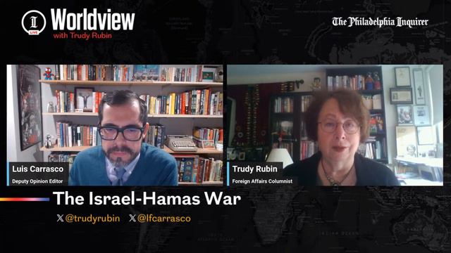 Worldview with Trudy Rubin смотреть онлайн