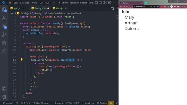React Interview Questions - Recursion in React смотреть онлайн