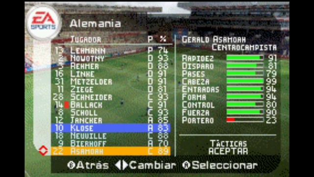 Alemania vs Portugal | Amistoso FIFA 03 Game Boy Advance смотреть онлайн