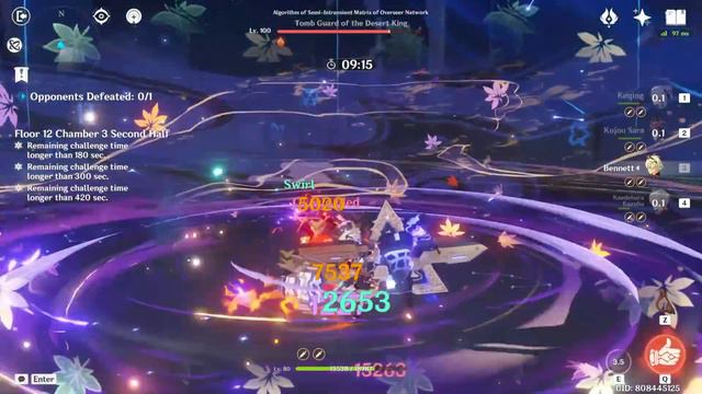 C0 Nahida Nilou Bloom and C0 Keqing Hypercarry - Genshin Impact Abyss 3.1/3.2 - Floor 12 9 Stars смотреть онлайн