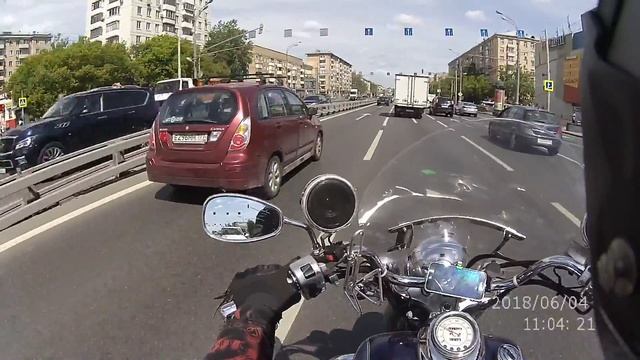 Первый выезд до работы ч.1 (Yamaha Drag Star 400 Classic) смотреть онлайн