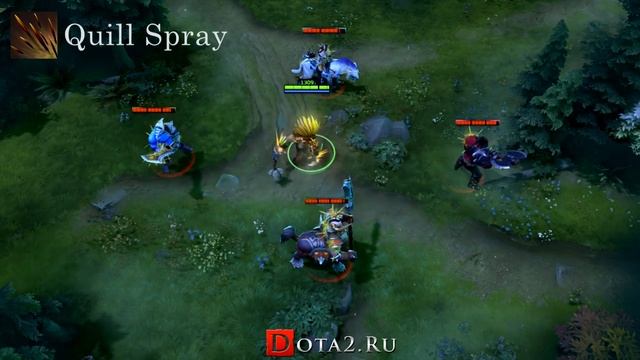 Dota 2 Bristleback - Rigwarl (Русский обзор) смотреть онлайн