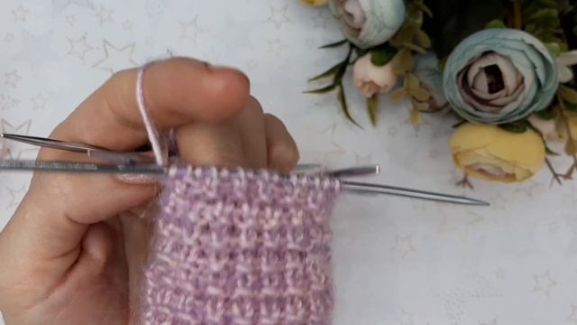 Шапочка для куклы Тильды. Шапка спицами для куколки #вязание смотреть онлайн