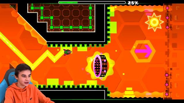 СОБРАЛ ВСЕ МОНЕТЫ?! ? Geometry Dash смотреть онлайн