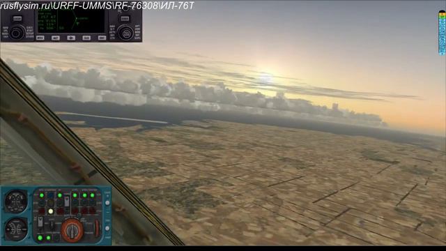 Ил-76Т (транспортный) FSX смотреть онлайн