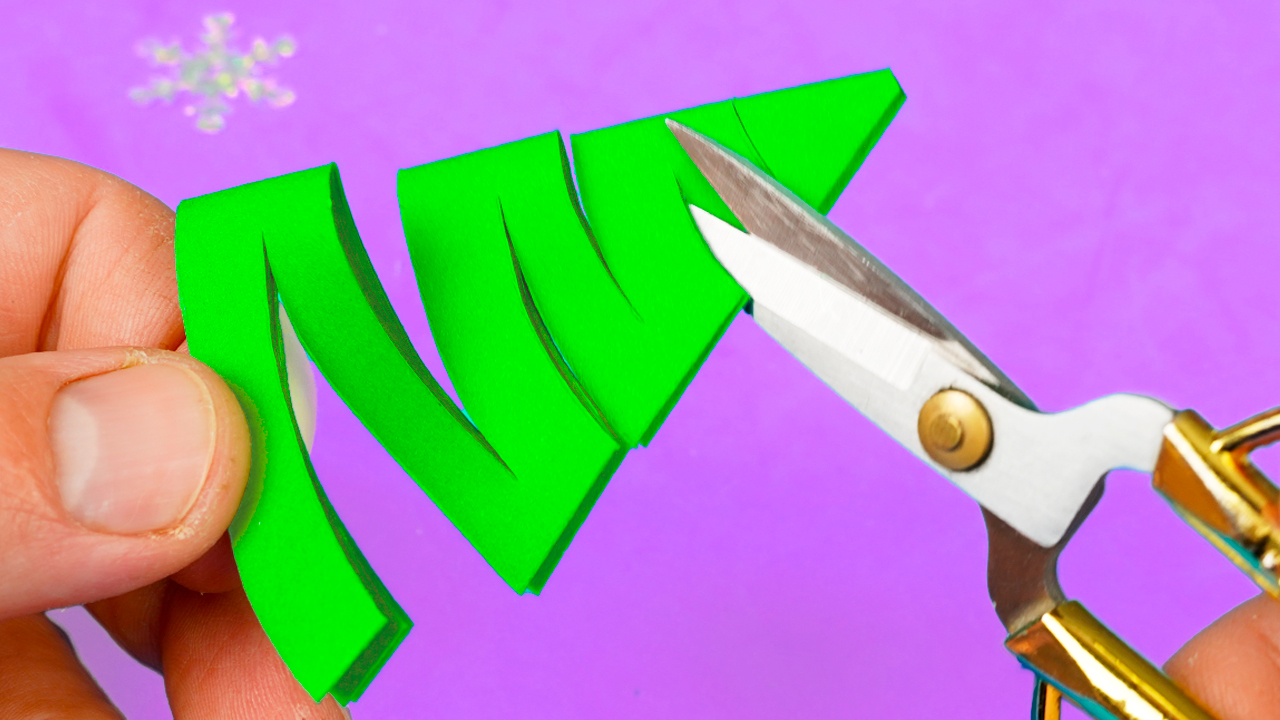 5 Идей поделок на Новый Год из бумаги своими руками (поделки самоделки) смотреть онлайн