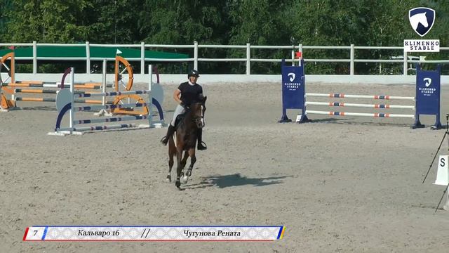 Кальваро. Чугунова Рената. 85 см. КСК Клименко Стейбл. 04.07.2020 г. смотреть онлайн