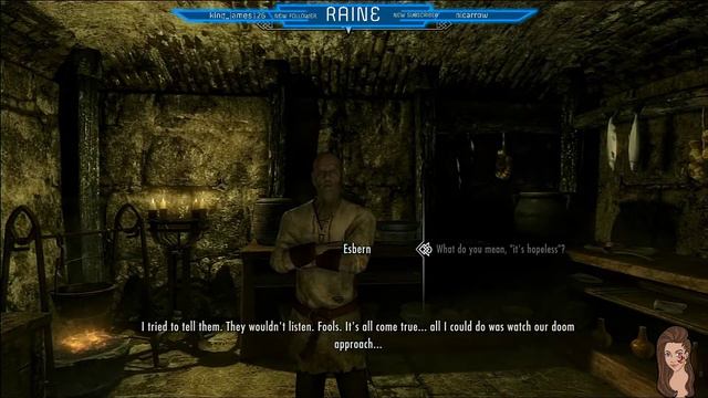 Raine Plays TES5: Skyrim Stream 7 part3 смотреть онлайн