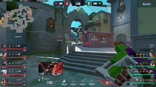 LOUD x KRÜ Esports (Mapa 1: Pearl) | VCT Americas смотреть онлайн