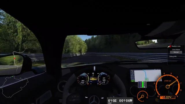 Assetto Corsa: 6:50 In A Mercedes AMG GT Black Series