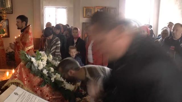 Престольный праздник в храме блаженной старицы Матроны Московской в Немецкой деревне 2 мая 2015 г смотреть онлайн