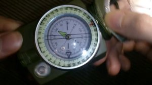 Неплохой китайский призматический компас (good-quality chinese compass)