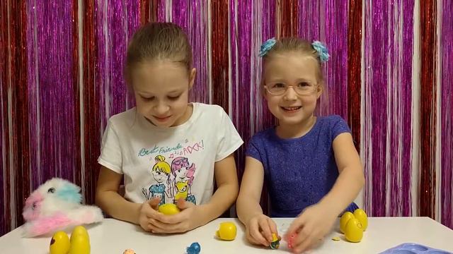 Hatchimals Яйцо СЮРПРИЗ 12 штук Коллекционные фигурки Хетчималс / Сонюша Шоу смотреть онлайн
