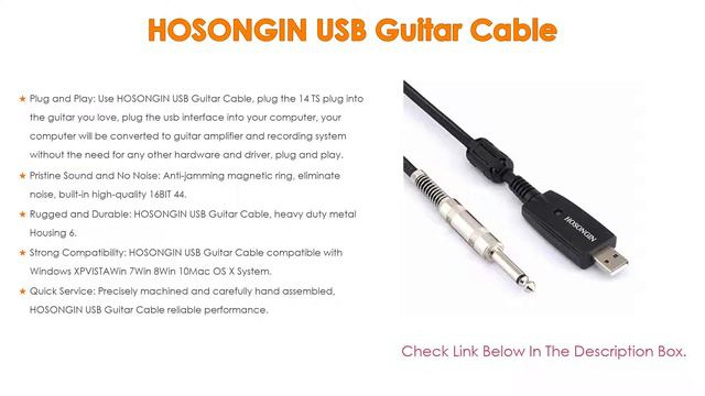 Top #5 Best Guitar To Usb Cable - Available On Market смотреть онлайн