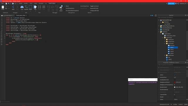 Roblox Studio Projects - Character Customization смотреть онлайн