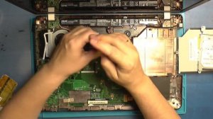 Разборка ноутбука ASUS Х751М.