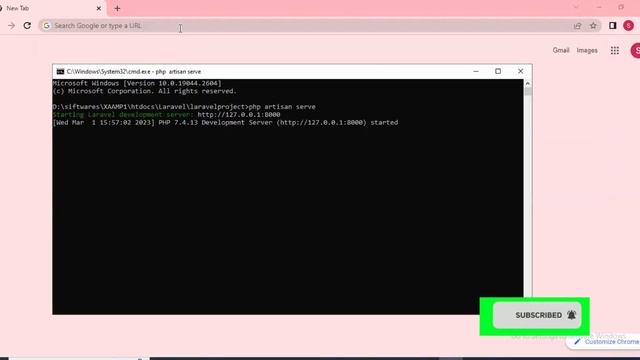 How To Run A Laravel Project In The Browser | Learn Laravel From Scratch | Laravel For Beginners смотреть онлайн
