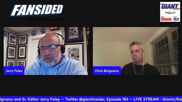 The Giant Insider Podcast Episode 183 -- Giants/Raiders Preview Live Stream смотреть онлайн