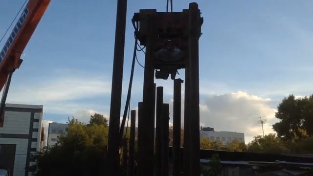 Забивка свай из труб. Шпунтирование. Продажа труб 8-495-902-50-07 смотреть онлайн