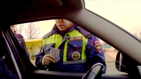 Дикий МЕНТ закипел от злости / Беспредел ГИБДД ДПС