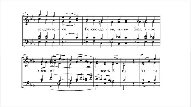 Беневский "Хвалите имя Господне" смотреть онлайн