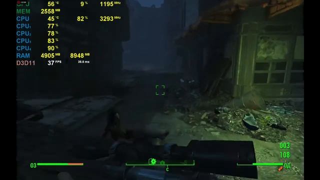 Fallout 4 on Core i3 2120 and RX 560 4gb смотреть онлайн