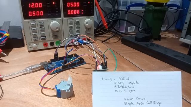 #56 - 5v stepper motor 28BYJ-48 + ULN2003 speed - Wave, Full, Half step смотреть онлайн